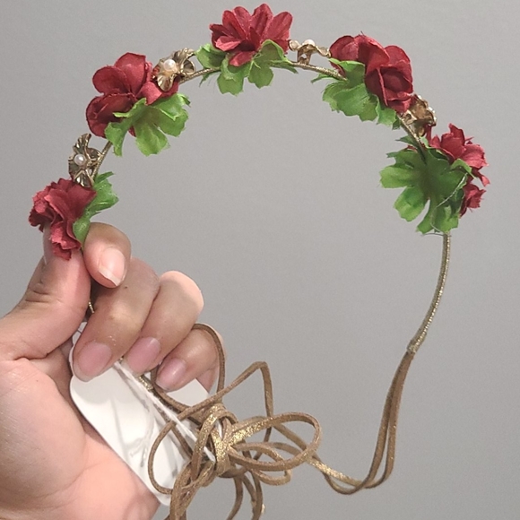 New Floral Headband/crown - Picture 2 of 3